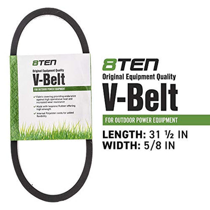 8TEN Upper Transmission Drive Belt for MTD 754-04002 Husqvarna 578453624
