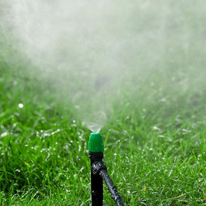 HUISUYTON 30PCS 1/4" Drip Irrigation Spray Emitters Lock Barbed Leak-Proof - size: 30PCS Misting
