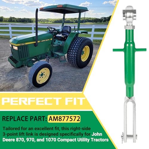 AM877572 3 Point Lift Link Compatible with John Deere 870 970 1070 Tractors