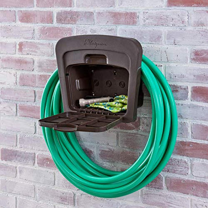 Liberty Basics 501 Garden Hose Hanger w/Storage Compartment - style: Garden