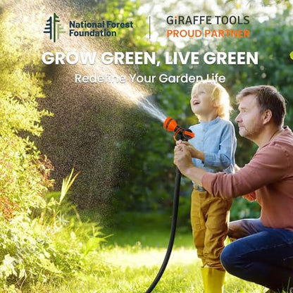Giraffe Tools Garden Hose 100ft x 5/8" - size: 100FT Male Female