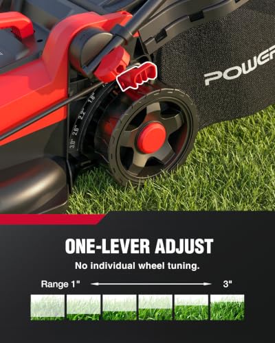 Small Corded Lawn Mower, 14 Inch, Reliable 12.5-Amp Motor, Lightweight