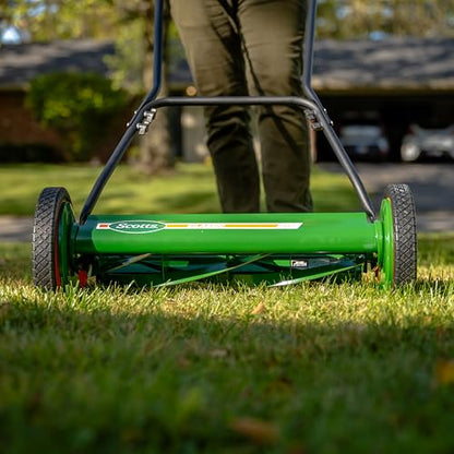 Scotts 2000-20S 20-Inch 5-Blade Push Reel Lawn Mower, Green - size: 20-Inch, 5-Blade