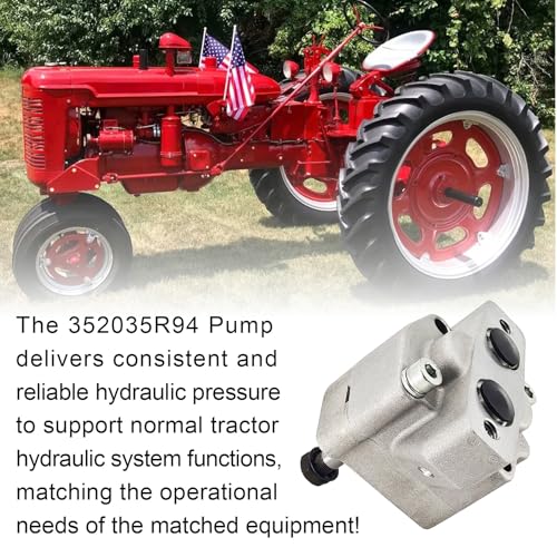 352038R1 Hydraulic Pump Fit for International Farmall Cub Tractor