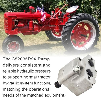 352038R1 Hydraulic Pump Fit for International Farmall Cub Tractor