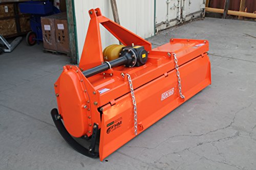 Farmer Helper 71" Tiller Heavy Duty Cat.I 3pt 25hp+ Rating (FH-IGN180) w/SlipClutch Driveline Requires a Tractor. Not a standalone Unit.
