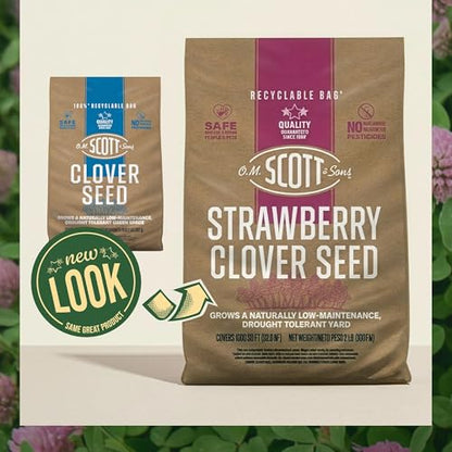 O.M. Scott & Sons Strawberry Clover Seed, 2 lbs. - color: Stawberry Clover, size: 1 Pack