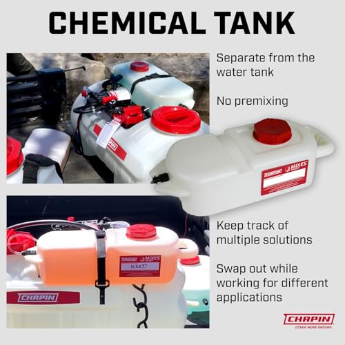 CHAPIN International 6-8060 M.O.E. System 1.33 Gallon Replacement Tank, Concentrate, Translucent