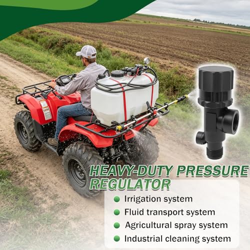 23120-3/4-PP Sprayer Pressure Regulator, 3/4" Inlet for Agra-Fab & FIMCO
