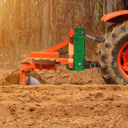 AUTOSAVER88 3000LB 3 Point Quick Hitch Attachment for CAT 1 Tractor, Green - color: Green