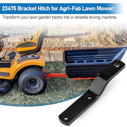 Lawn Mower Hitch, 23475 Bracket Compatible with Agri-Fab, John Deere etc