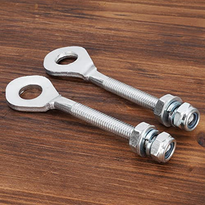2 pcs 12mm Chain Axle Adjuster for 50cc 70cc 90cc 110cc 125cc 250cc - size: 103mm