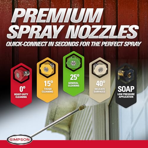 Simpson PowerShot 4400 PSI Gas Pressure Washer, 4.0 GPM, CRX 420cc Engine - style: 4400 PSI