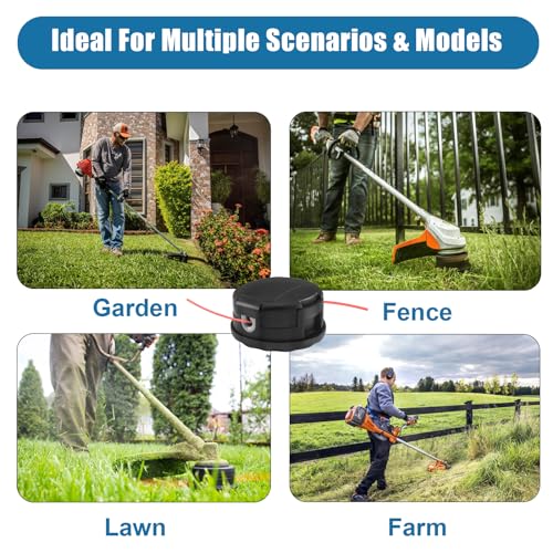 5 Pack Weed Eater Head for Echo Speed Feed 400 SRM-225 SRM-230 Trimmers - size: 5P
