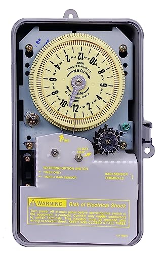 Intermatic R8816P101C Sprinkler/Irrigation Timer, 240V 3HP DPST - style: R8816P101C