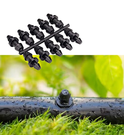 Basic Drip Irrigation Mini Kit Kwik Tube Cutter/Adjustable 360 Stake/Emitters/Punch Multi Tool/Goof Plugs