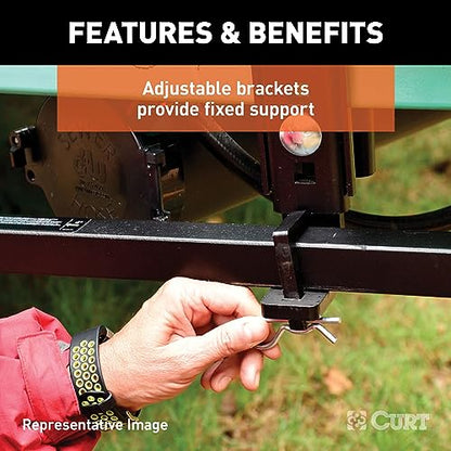 CURT 17500 TruTrack 4P Weight Distribution Hitch with Sway Control, 10K - size: 8k to 10k, style: 4 Point (Active)