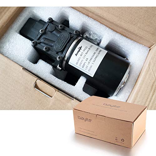 12V Diaphragm Water Pump, 1.5 GPM (5.6 L/Min) 100 PSI