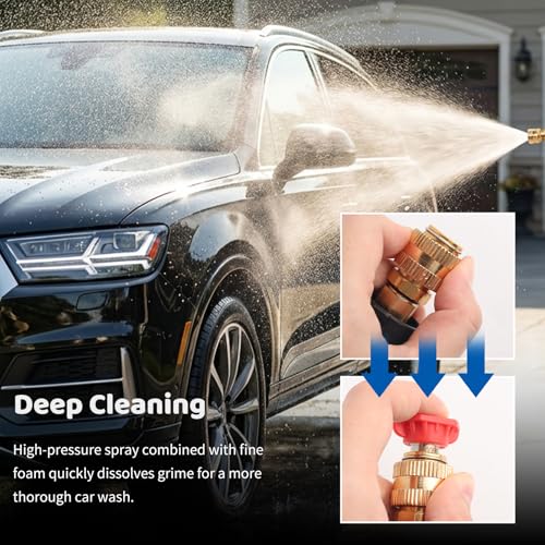 2026 New Short Pressure Washer Gun Kit,M22-14 Thread Car Wash Gun