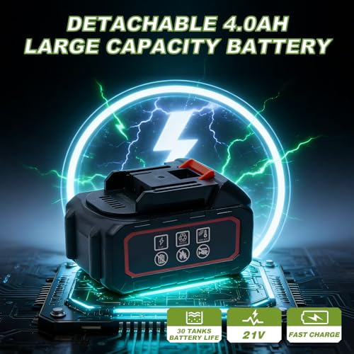 3.2 Gal Battery Backpack Sprayer, Compatible with Makita 21V - color: 3.2 Gal Backpack Sprayer