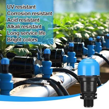Threlaco 2 Pack 3/4 Inches Air Release Valve Air and Vacuum Release - size: 3/4 Inches
