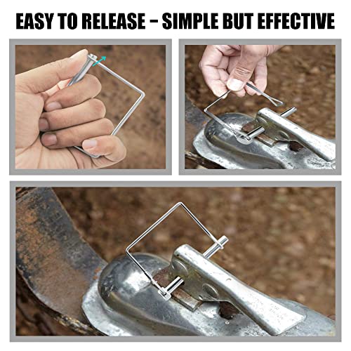 Pack of 10 Trailer Pins – 2-3/4" x 1/4" (L x W) Trailer Hitch Pins