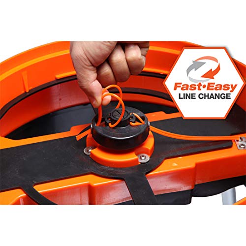 Yard Force YF8000LS Electric Leaf Mulcher/Shredder with Bonus Accessory Kit, One Size, Black/Orange