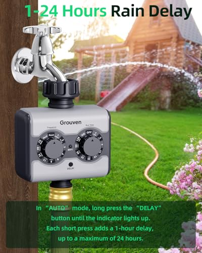 Sprinkler Timer Brass Inlet Ball Valve Water Timer - style: Analog 1 Outlet