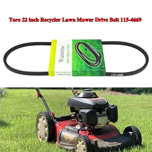 115-4669 V-Belt 3/8" x 33 1/4" Replaces Toro Recycler 22'' Drive Belt for Toro 20332, 20333, 20334, 20337, 20353, 20372, 20373, 20374 Lawn Mowers, Replaces 115-4669 Drive Belt (1-Pack)