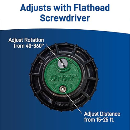 Orbit 55469 Saturn III Gear-Drive Rotor Water Sprinkler (2-Pack) - size: 2-Pack