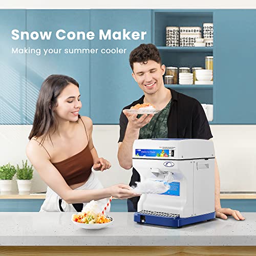 VIVOHOME Electric Ice Crusher Shaver 265lbs/hr Blue