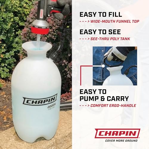 CHAPIN 20005 SureSpray 2-Gallon Pump Sprayer for Lawn, Garden & Weeds - size: 2-Gallon