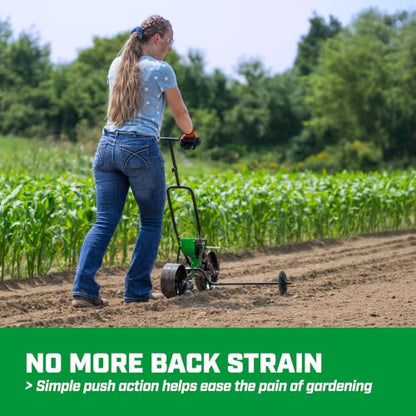 CHAPIN 8701G TurfPro Push Seeder Streamlines Row Planting in Prepared Soil - style: Newer Version