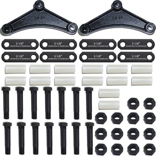 Trailer Axle Equalizer 312L Shackle Kit For 3500lb to 5200lb Axle - size: Equalizer 3-1/8" Shackle Kit