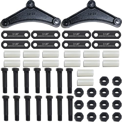 Trailer Axle Equalizer 312L Shackle Kit For 3500lb to 5200lb Axle - size: Equalizer 3-1/8" Shackle Kit