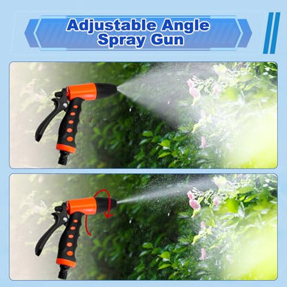 7.5 GPM 80 PSI Washdown Deck Wash Pump Kit, 12V Marine Washdown Pump Kit with Strainer and Pressure Switch for RV,Boat,Sprayer,Travel Trailers,and Yacht -Freshwater Saltwater - color: Orange