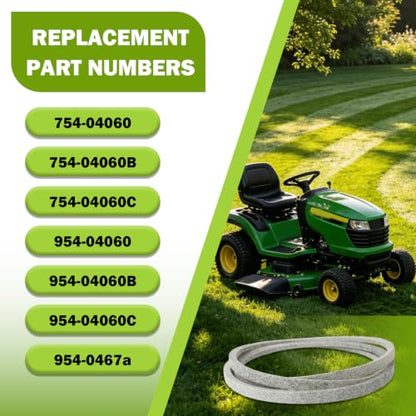 42" Deck Belt Replacement for MTD 13A2775S000 - for Yard Machines Lawn Tractor (2014)