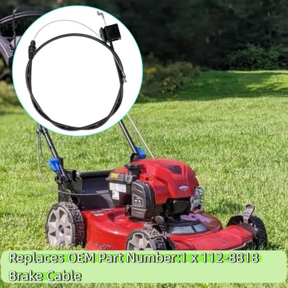 112-8818 Brake Cable Replacement for Toro 22" Recycler Lawn Mower - size: 112-8818