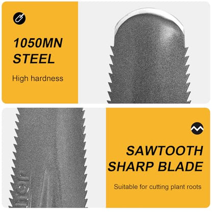 Drain Spade Root Saw Spades Garden Digging Shovel 44 inches - style: Garden