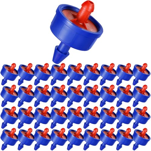 200Pcs 2 GPH Pressure Compensating Drip Emitters, 2 GPH Drippers - color: 200 PCS 2GPH