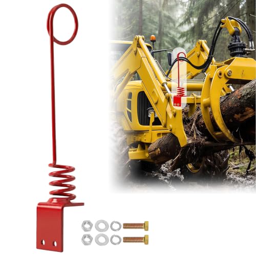 1PCS Hydraulic Hose Hanger for Tractor, 3.7" Diameter Hydraulic Hose Saver - color: 1 PC Red