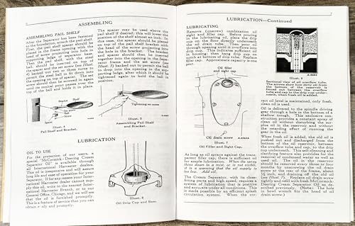 AgPubs Operators Manual for Mccormick 2-S 3-S 4-S 5-S Cream Milk Separator Owners