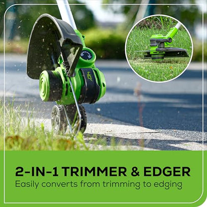 Greenworks 40V 13 in Cordless String Trimmer, Tool Only - size: New 13" Trimmer (Tool Only), style: String Trimmer