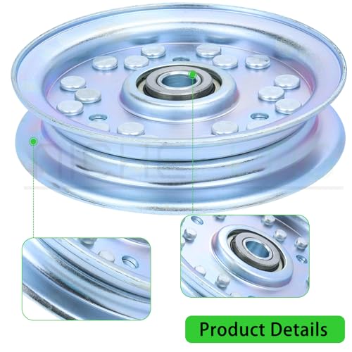 033-6001-00 4-3/4 Idler Pulley for Badboy ZT Elite 60 MZ 42 Decks - color: A20 1xBad Boy 033-6001-00