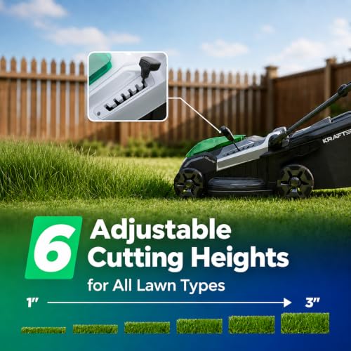 17.5" 40V Brushless Cordless Lawn Mower for Medium Yards - size: 17.5 Inch