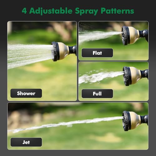RESTMO Extra Long All Metal Telescoping Watering Wand, 40-70” Garden Wand