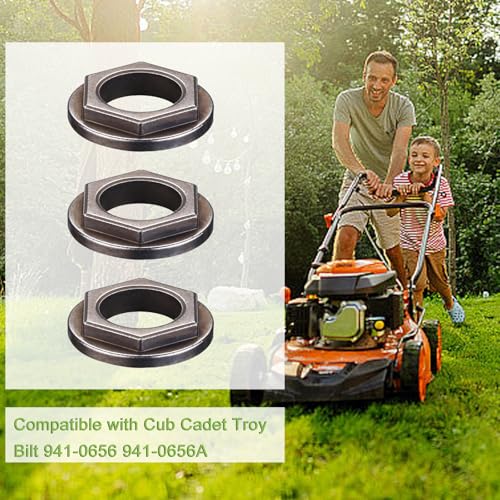 3 Pack 741-0656 Hex Flange Bearing for Cub Cadet Troy Bilt 941-0656A