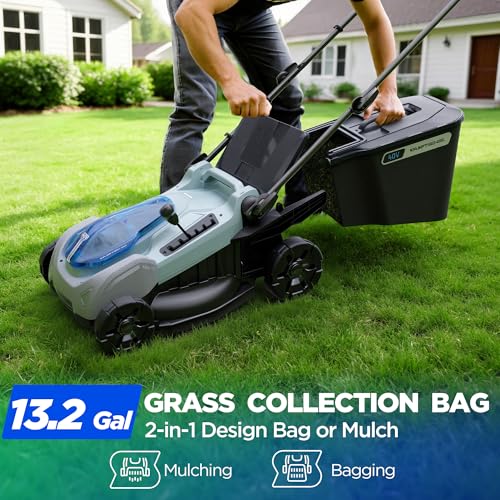 18-Inch 40V Max Brushless Cordless Push Lawn Mower