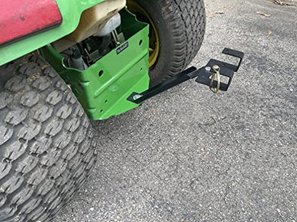 American-Made Garbage Commander UBL Single Can Ball or Bolt Mounted Garbage Hauling Hook - By Garbage Commander