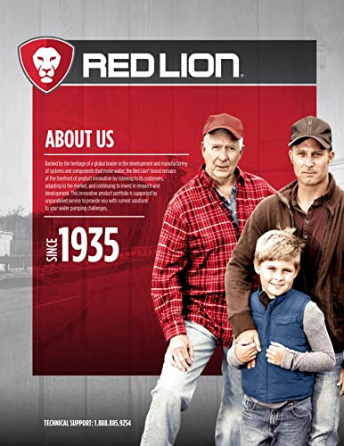 Red Lion RL22G10-3W2V Submersible Well Pump, 1 HP, 3-Wire, 230V, 22 GPM - style: 1 HP, 22 GPM